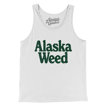 Alaska Weed Men/Unisex Tank Top-Allegiant Goods Co. Vintage Sports Apparel