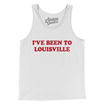 I've Been To Louisville Men/Unisex Tank Top-White-Allegiant Goods Co. Vintage Sports Apparel
