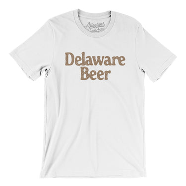 Delaware Beer Men/Unisex T-Shirt-Allegiant Goods Co. Vintage Sports Apparel