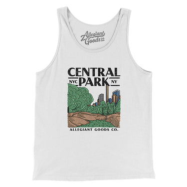 Central Park Men/Unisex Tank Top-Allegiant Goods Co. Vintage Sports Apparel
