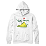 Virginia Golf Hoodie-Allegiant Goods Co. Vintage Sports Apparel