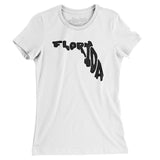 Florida State Shape Text Women's T-Shirt-Allegiant Goods Co. Vintage Sports Apparel