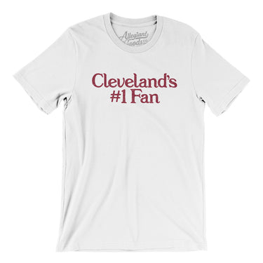 Cleveland's Number 1 Fan Men/Unisex T-Shirt-Allegiant Goods Co. Vintage Sports Apparel