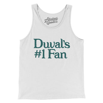 Duval's Number 1 Fan Men/Unisex Tank Top-Allegiant Goods Co. Vintage Sports Apparel