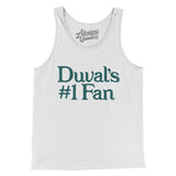 Duval's Number 1 Fan Men/Unisex Tank Top-Allegiant Goods Co. Vintage Sports Apparel