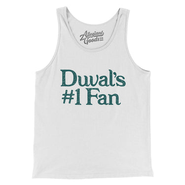 Duval's Number 1 Fan Men/Unisex Tank Top-Allegiant Goods Co. Vintage Sports Apparel