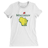 Wisconsin Golf Women's T-Shirt-White-Allegiant Goods Co. Vintage Sports Apparel