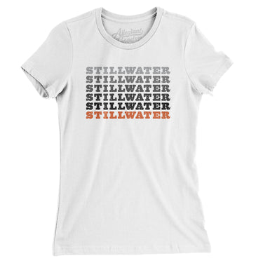 Stillwater Repeat Women's T-Shirt-Allegiant Goods Co. Vintage Sports Apparel