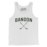 Bandon Golf Men/Unisex Tank Top-White-Allegiant Goods Co. Vintage Sports Apparel