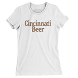 Cincinnati Beer Women's T-Shirt-Allegiant Goods Co. Vintage Sports Apparel