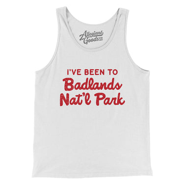 I've Been To Badlands National Park Men/Unisex Tank Top-Allegiant Goods Co. Vintage Sports Apparel
