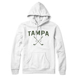 Tampa Golf Hoodie-White-Allegiant Goods Co. Vintage Sports Apparel