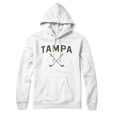 Tampa Golf Hoodie-White-Allegiant Goods Co. Vintage Sports Apparel