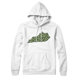 Kentucky Golf Course Hoodie-White-Allegiant Goods Co. Vintage Sports Apparel