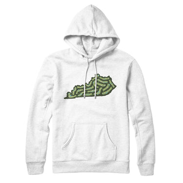 Kentucky Golf Course Hoodie-White-Allegiant Goods Co. Vintage Sports Apparel