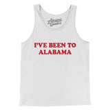 I've Been To Alabama Men/Unisex Tank Top-Allegiant Goods Co. Vintage Sports Apparel