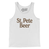 St. Pete Beer Men/Unisex Tank Top-Allegiant Goods Co. Vintage Sports Apparel