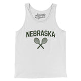 Nebraska Tennis in White Color