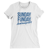 Sunday Funday Indianapolis Women's T-Shirt-Allegiant Goods Co. Vintage Sports Apparel