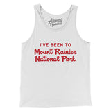 I've Been To Mount Rainier National Park Men/Unisex Tank Top-Allegiant Goods Co. Vintage Sports Apparel