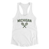 Michigan Tennis in White Color