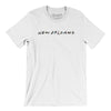 New Orleans Friends Men/Unisex T-Shirt-White-Allegiant Goods Co. Vintage Sports Apparel