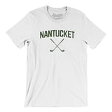 Nantucket Golf Men/Unisex T-Shirt-White-Allegiant Goods Co. Vintage Sports Apparel