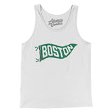 Boston Pennant Men/Unisex Tank Top-Allegiant Goods Co. Vintage Sports Apparel
