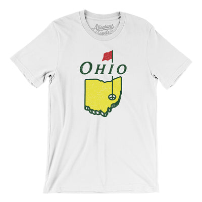 Ohio Golf Men/Unisex T-Shirt-White-Allegiant Goods Co. Vintage Sports Apparel