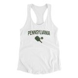 Pennsylvania Pickleball in White Color