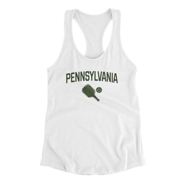 Pennsylvania Pickleball in White Color
