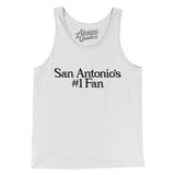 San Antonio's Number 1 Fan Men/Unisex Tank Top-Allegiant Goods Co. Vintage Sports Apparel