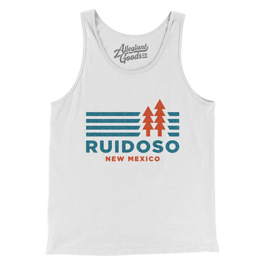 Ruidoso New Mexico in White Color