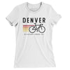 Denver Cycling Women's T-Shirt-White-Allegiant Goods Co. Vintage Sports Apparel