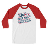 10 Cent Beer Night Men/Unisex Raglan 3/4 Sleeve T-Shirt-Allegiant Goods Co. Vintage Sports Apparel