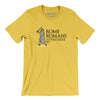 Rome Romans Men/Unisex T-Shirt-Yellow-Allegiant Goods Co. Vintage Sports Apparel