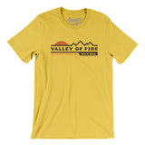 Valley Of Fire Sunset Men/Unisex T-Shirt-Yellow-Allegiant Goods Co. Vintage Sports Apparel