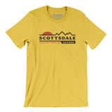 Scottsdale Mountain Sunset Men/Unisex T-Shirt-Yellow-Allegiant Goods Co. Vintage Sports Apparel