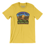 Joshua Tree National Park Badge Men/Unisex T-Shirt-Yellow-Allegiant Goods Co. Vintage Sports Apparel