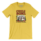 Chili Bowl Men/Unisex T-Shirt-Yellow-Allegiant Goods Co. Vintage Sports Apparel