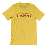Actually It's Pronounced Lanai Men/Unisex T-Shirt-Yellow-Allegiant Goods Co. Vintage Sports Apparel