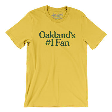 Oakland's Number 1 Fan Men/Unisex T-Shirt-Allegiant Goods Co. Vintage Sports Apparel