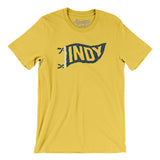 Indy Pennant Men/Unisex T-Shirt-Allegiant Goods Co. Vintage Sports Apparel