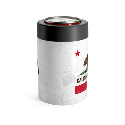California State Flag Can Cooler-12oz-Allegiant Goods Co. Vintage Sports Apparel
