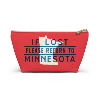 If Lost Return to Minnesota Accessory Bag-Allegiant Goods Co. Vintage Sports Apparel