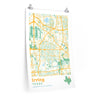 Irving Texas City Street Map Poster-20″ × 30″-Allegiant Goods Co. Vintage Sports Apparel