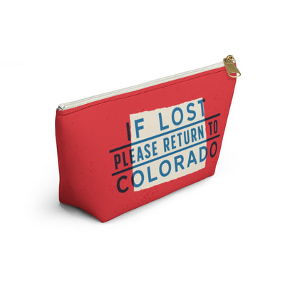 If Lost Return to Colorado Accessory Bag-Allegiant Goods Co. Vintage Sports Apparel
