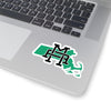 Massachusetts Home State Sticker (Black & Green)-4x4"-Allegiant Goods Co. Vintage Sports Apparel