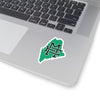 Maine Home State Sticker (Green & Forest Green)-3x3"-Allegiant Goods Co. Vintage Sports Apparel