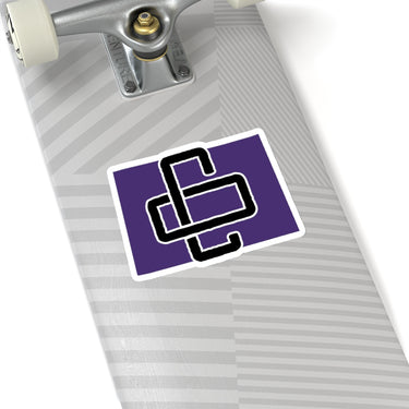 Colorado Home State Sticker (Yellow & Purple)-Allegiant Goods Co. Vintage Sports Apparel